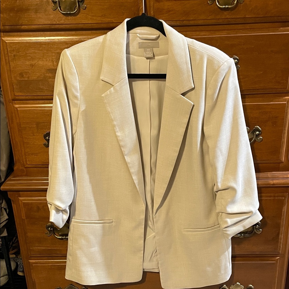 H&M Cream Blazer